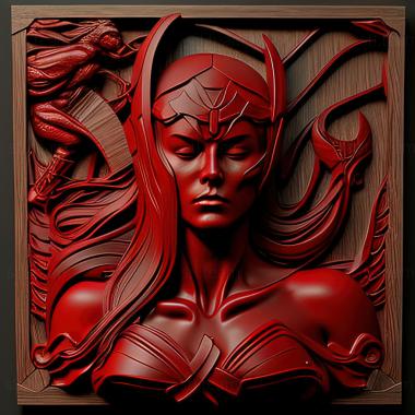 3D model st The Marvel Universe Elektra (STL)